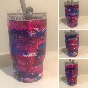 Custom Kids 14oz Insulated Tumbler w/ Lid & Straw